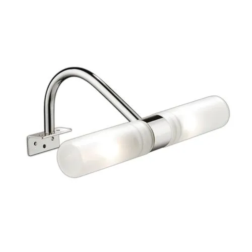 Светильник с креплением на зеркало SONEX Izar 2452/2 стекло белое 