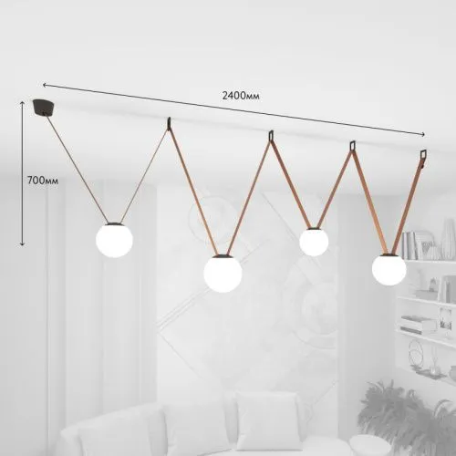 Трек-система Denkirs DK55SET20-01-BR  фото 2
