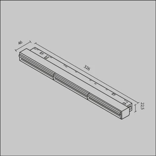 Трековый светильник Technical TR106-2-18W4K-B  фото 3