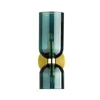 Бра с выключателем ODEON LIGHT  4803/2W ORINOCO стекло/синий 
