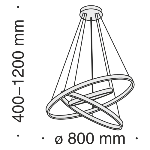 Подвесной светодиодный светильник Maytoni Rim MOD058PL-L100B4K  фото 9
