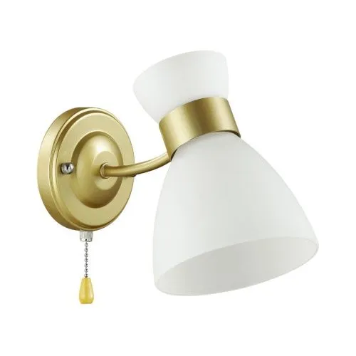 Бра LUMION  4535/1W WILMA стекло/белое 