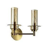 Бра LUMION  6554/2W MADONNA стекло/коричневое 