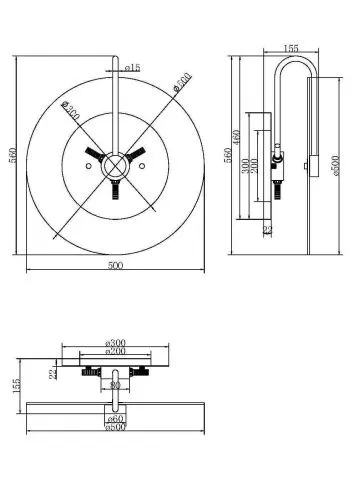 Настенный светильник (бра) Maytoni MOD305WL-03B  фото 6