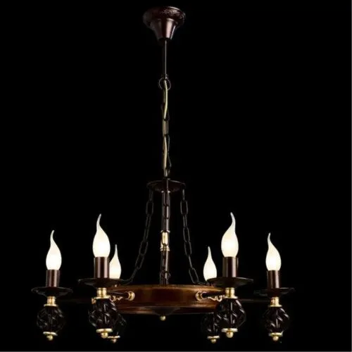 Подвесная люстра Arte Lamp Cartwheel A4550LM-6CK  фото 2