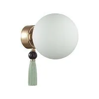Бра ODEON LIGHT EXCLUSIVE  5405/1W Palle стекло/белое 