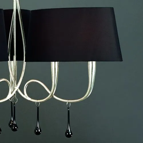 Подвесная люстра Mantra Paola Painted Silver 3530  фото 6