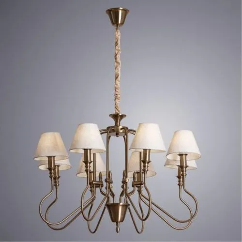 Подвесная люстра Arte Lamp Agio A6086LM-8PB  фото 3