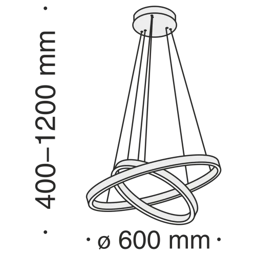 Подвесной светодиодный светильник Maytoni Rim MOD058PL-L55B4K  фото 10
