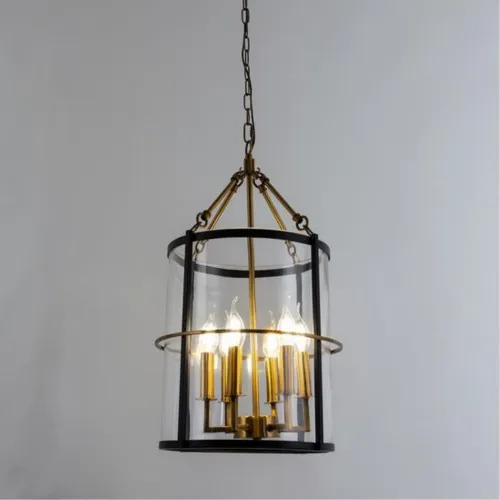 Подвесная люстра Arte Lamp Megrez A7010SP-6BK  фото 2