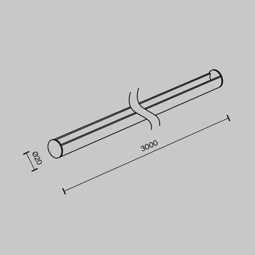 Комплектующие для текстильной подвесной системы Technical TRA130SR-3B  фото 2