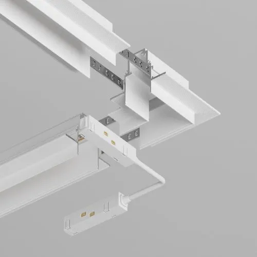 Угловой коннектор для встраиваемого магнитного шинопровода Maytoni Technical Gravity TRX010CL-22W  фото 4