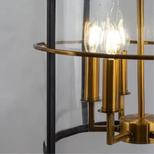 Подвесная люстра Arte Lamp Megrez A7010SP-6BK  фото 3