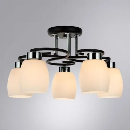 Потолочная люстра Arte Lamp Krit A4505PL-5BK  фото 2