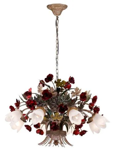 Подвесная люстра Lucia Tucci Fiori Di Rose 1760.8 